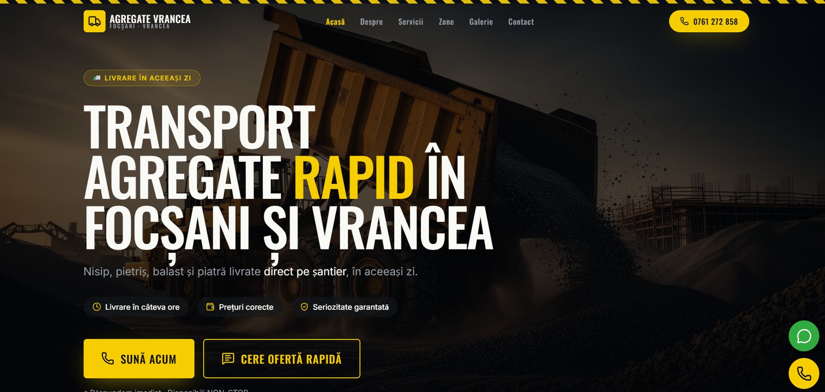 Transport Agregate Vrancea