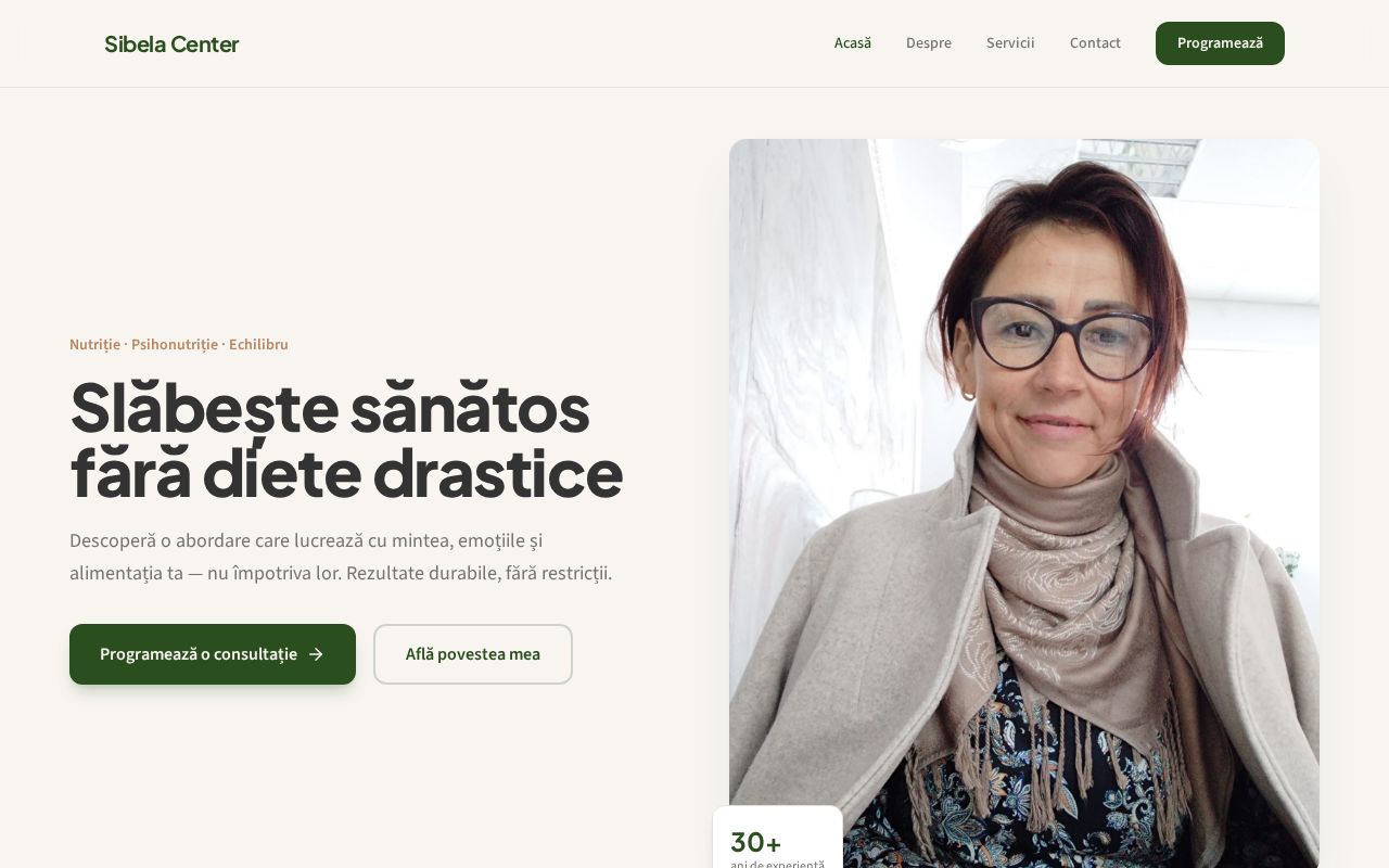 Site-ul Sibela Center
